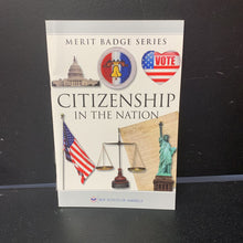 Load image into Gallery viewer, Citzenship in the Nation (Boy Scouts of America Merit Badge Series) -paperback scout

