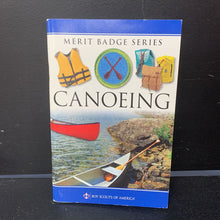 Load image into Gallery viewer, Canoeing (Boy Scouts of America Merit Badge Series) -paperback scout
