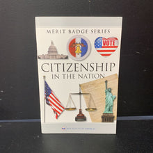 Load image into Gallery viewer, Citzenship in the Nation (Boy Scouts of America Merit Badge Series) -paperback scout
