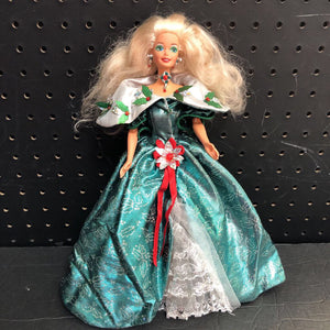 Christmas Happy Holidays Doll 1995 Vintage Collectibel  Encore Kids  Consignment