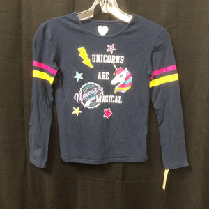 "Unicorns..." Graphic T-Shirt Top