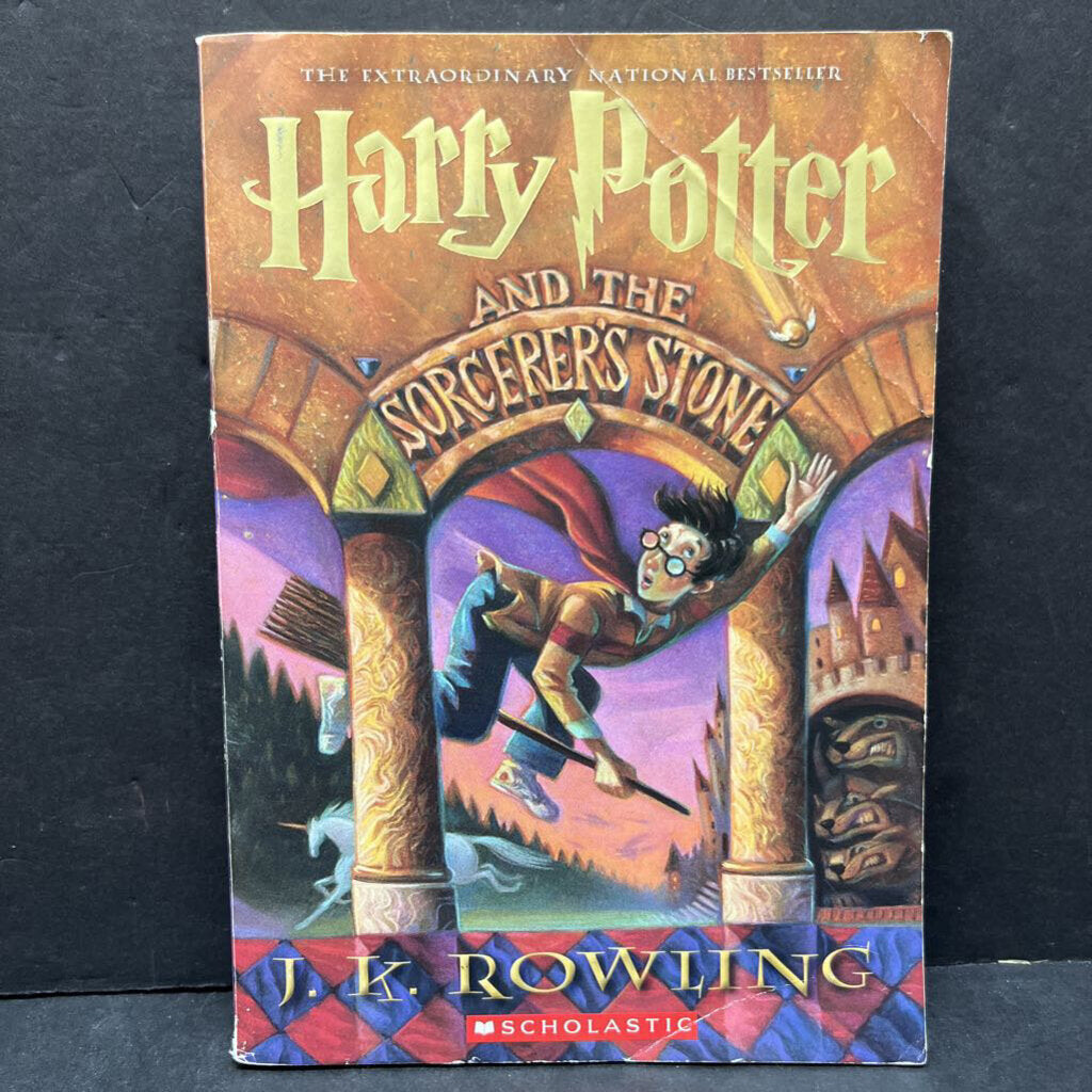Harry Potter and The Sorcerer's Stone (J.K. Rowling) (Old Cover) -series paperback