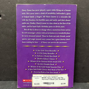 Harry Potter and The Sorcerer's Stone (J.K. Rowling) (Old Cover) -series paperback