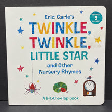 Load image into Gallery viewer, Twinkle, Twinkle, Little Star and Other Nursery Rhymes (Eric Carle) -board
