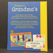 Load image into Gallery viewer, Going to Grandma's (First Experiences) (Ronne Randall) (Family) -hardcover
