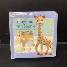 Load image into Gallery viewer, Playtime with Sophie (DK) (Sophie la giraffe) -board
