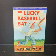 Load image into Gallery viewer, The Lucky Baseball Bat (Matt Christopher) (Sports - Baseball) -chapter paperback

