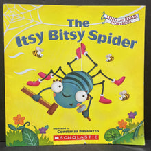 Load image into Gallery viewer, The Itsy Bitsy Spider (Sing and Read Storybook) -paperback
