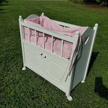 Load image into Gallery viewer, Cradle/bed for 18" doll or baby doll
