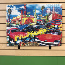 Load image into Gallery viewer, Clunkers John Roy Rusty Shimmer "Americana Texmexicana" Jigsaw Puzzle (Ceaco)
