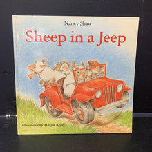 Load image into Gallery viewer, Sheep In A Jeep (Nancy Shaw) -paperback
