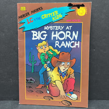Load image into Gallery viewer, Mystery at Big Horn Ranch (Mercer Mayer's LC &amp; The Critter Kids) (Golden Book) -paperback character chapter
