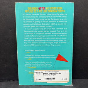 Ungifted (Gordon Korman) -chapter paperback