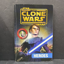 Load image into Gallery viewer, Heroes and Villains (Star Wars The Clone Wars) -paperback character
