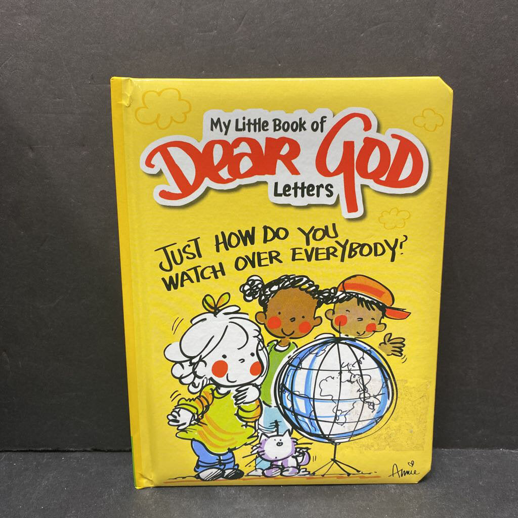 Just How Do You Watch Over Everybody? (My Little Book of Dear God Letters/Dear God Kids) (Anna Fitzgerald) -religion board