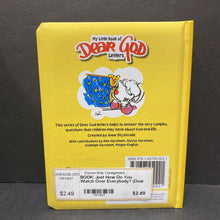 Load image into Gallery viewer, Just How Do You Watch Over Everybody? (My Little Book of Dear God Letters/Dear God Kids) (Anna Fitzgerald) -religion board
