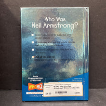 Load image into Gallery viewer, Who Was Neil Armstrong? (Roberta Edwards) (Who HQ) (Notable Person) (Puffin Cover) -series educational hardcover
