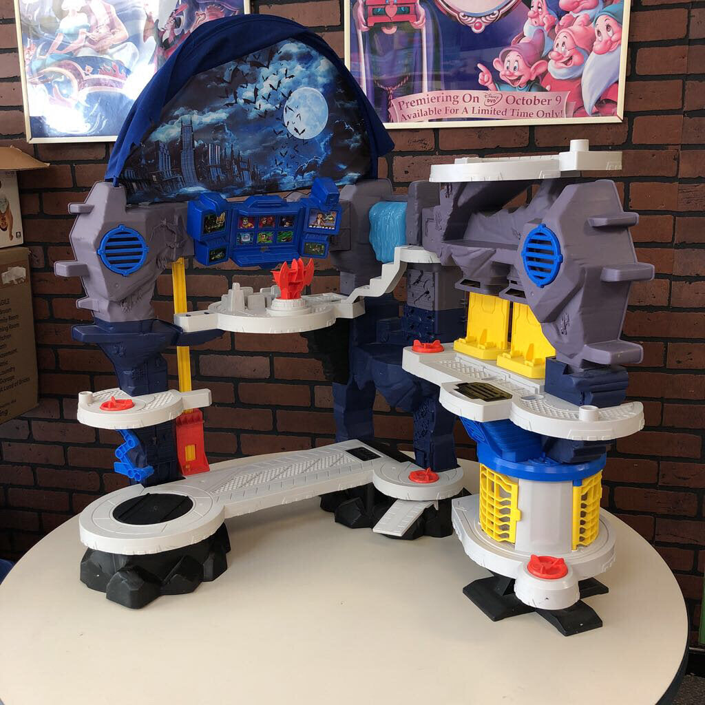 Imaginext Batman Super Surround Lights Sounds Batcave Battery