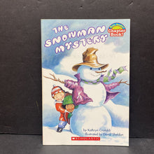 Load image into Gallery viewer, The Snowman Mystery (Hello Reader) (Kathryn Cristaldi) -chapter reader paperback
