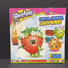 Load image into Gallery viewer, Lights, Camera, Shopkins! (Shopkins) -character paperback
