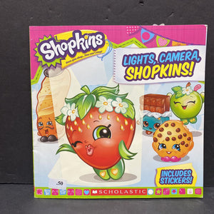Lights, Camera, Shopkins! (Shopkins) -character paperback