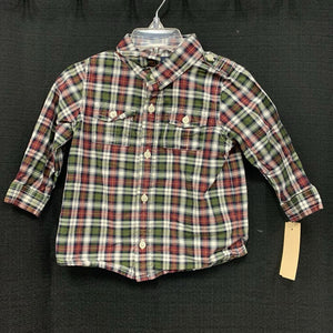 Plaid Button Down Shirt