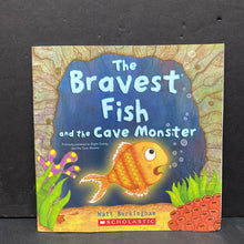Load image into Gallery viewer, The Bravest Fish and the Cave Monster (Matt Buckingham) -paperback
