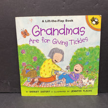 Load image into Gallery viewer, Grandmas Are for Giving Tickles (Harriet Ziefert) (Family) -paperback
