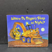 Load image into Gallery viewer, Where Do Diggers Sleep At Night? (Brianna Caplan Sayres) -board
