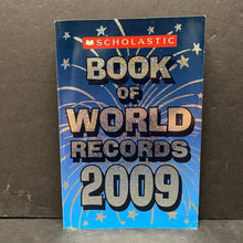 Load image into Gallery viewer, Book of World Records 2009 (Jennifer Corr Morse) -paperback record educational

