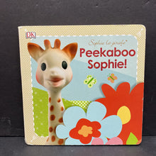 Load image into Gallery viewer, Sophie la Girafe Peekaboo Sophie (DK) -board

