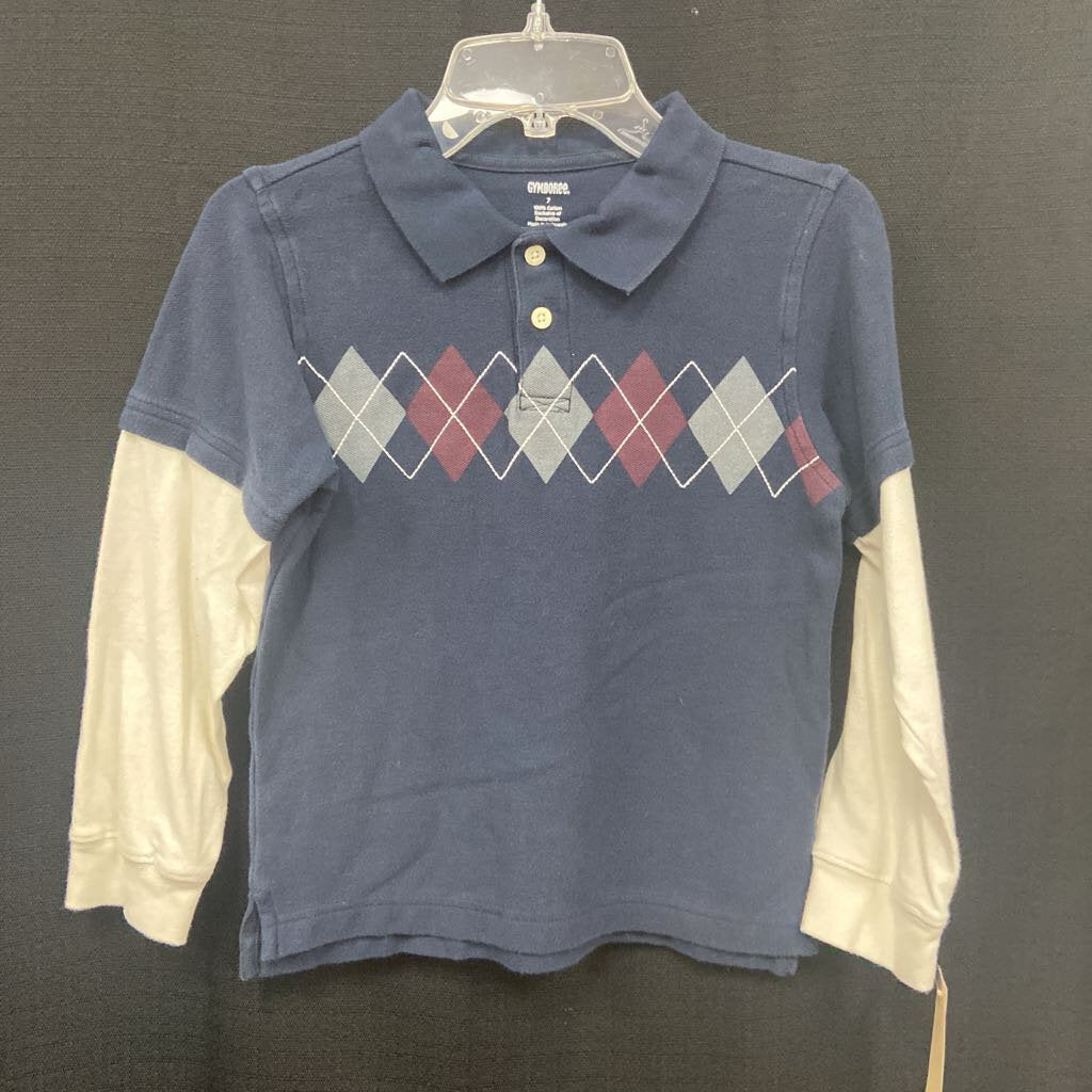 Argyle Polo Shirt