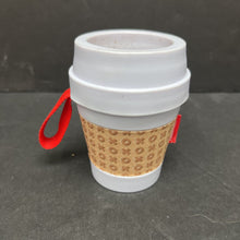 Load image into Gallery viewer, Rattle-A-Latte Coffee Cup teether
