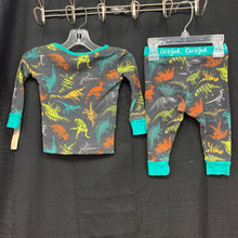 Load image into Gallery viewer, 2pc Dinosaur Sleepwear
