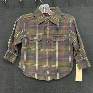 Plaid Button Down Shirt