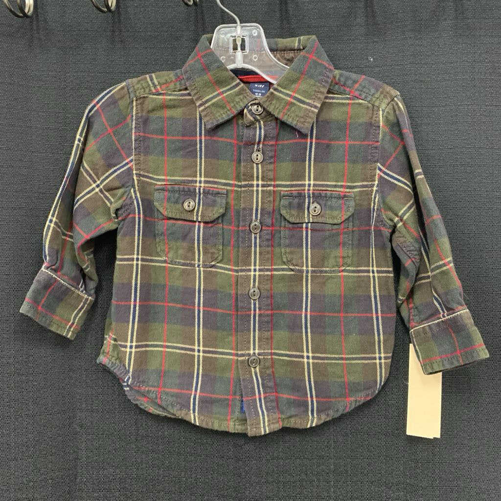 Plaid Button Down Shirt