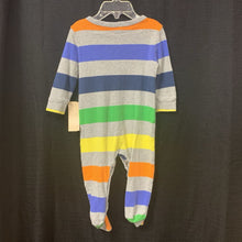 Load image into Gallery viewer, Striped Footed Sleepwear
