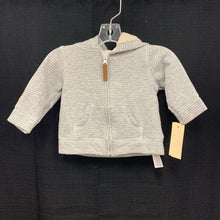 Load image into Gallery viewer, Striped Zipped Sweatshirt
