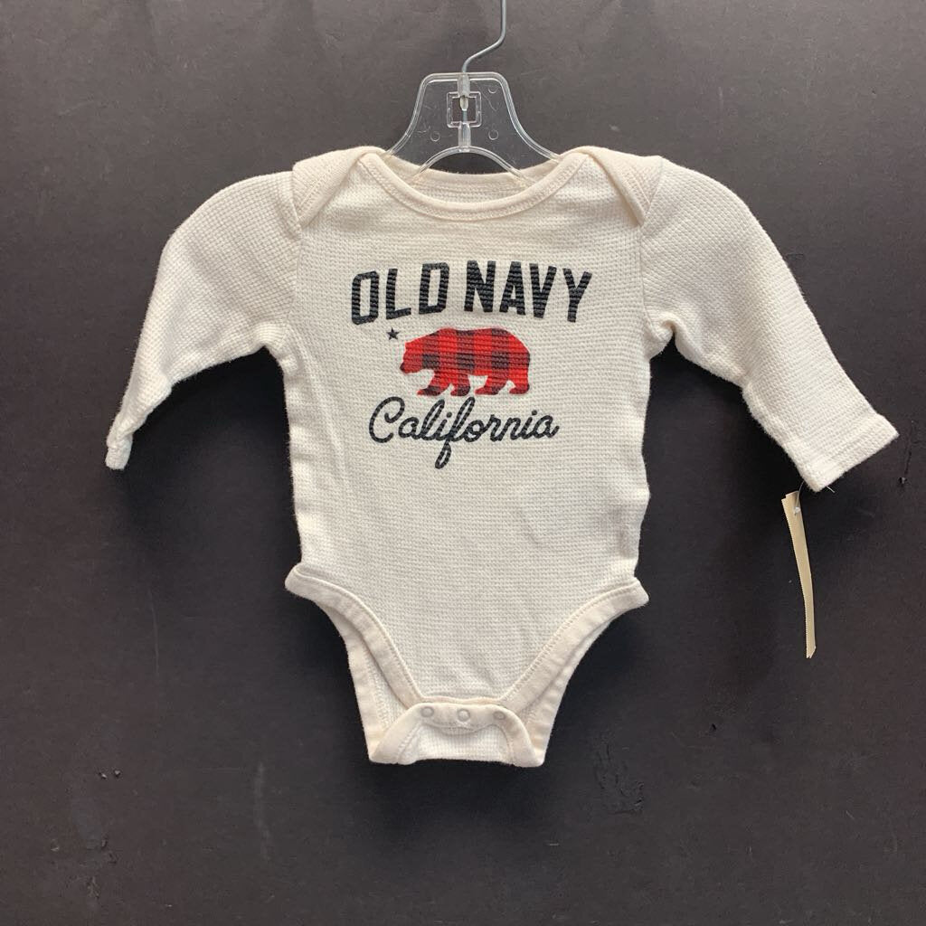 Plaid Bear Onesie