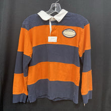 Load image into Gallery viewer, Striped Football Polo Shirt
