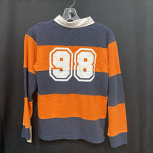 Load image into Gallery viewer, Striped Football Polo Shirt
