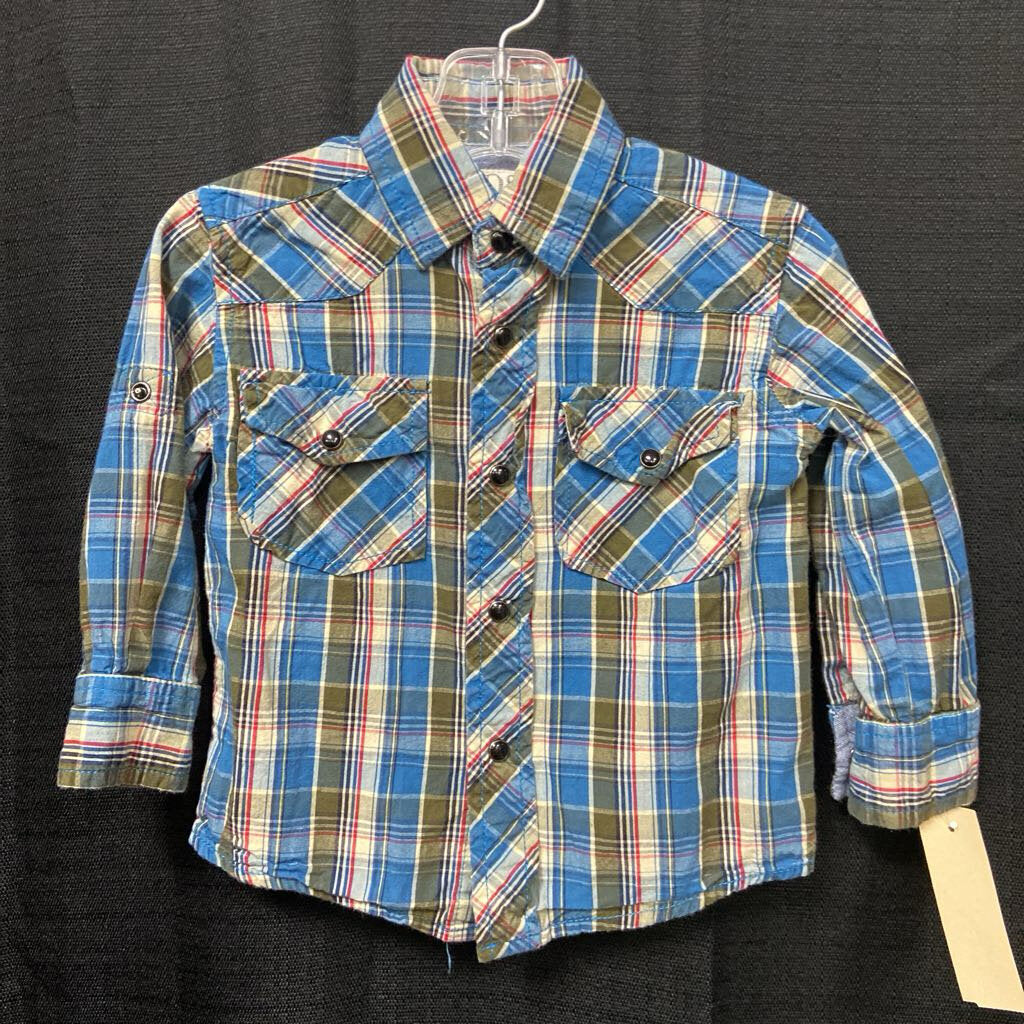 Plaid Button Down Shirt