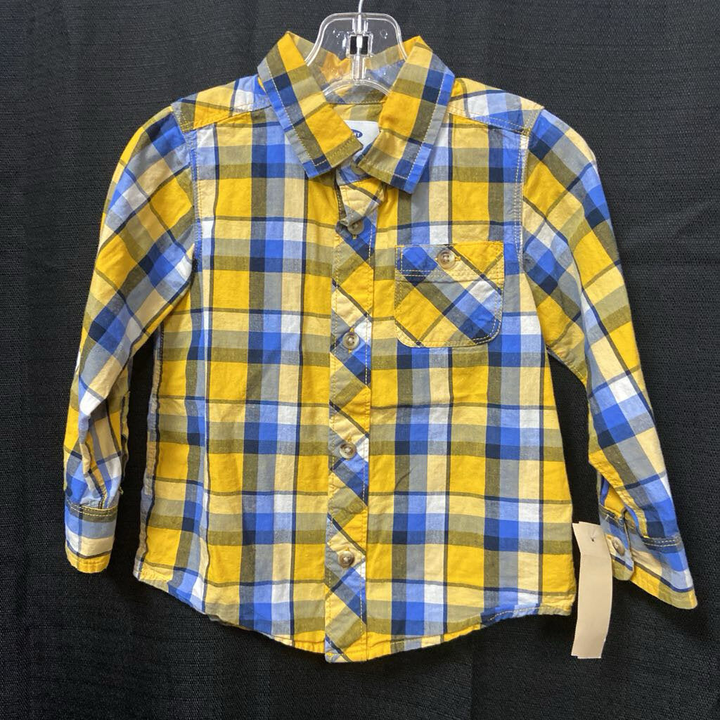 Plaid Button Down Shirt