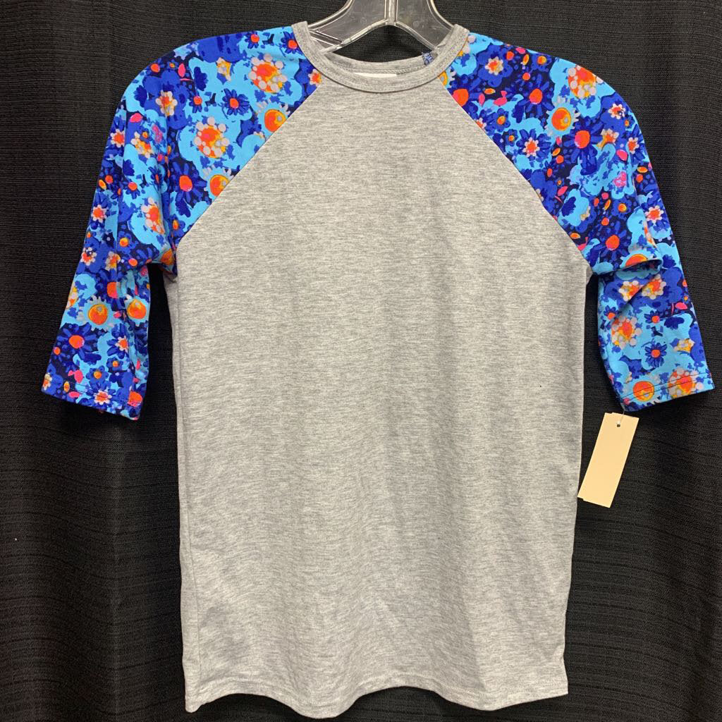 Floral Sleeve T-Shirt Top