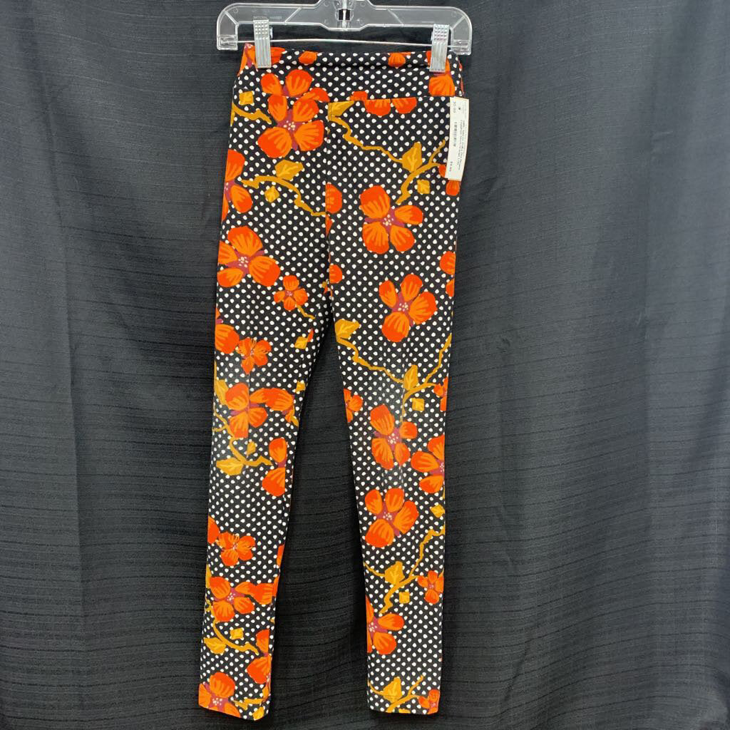 Polka Dot Flower Leggings