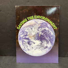 Load image into Gallery viewer, Saving the Environment (David Armentrout) -paperback educational
