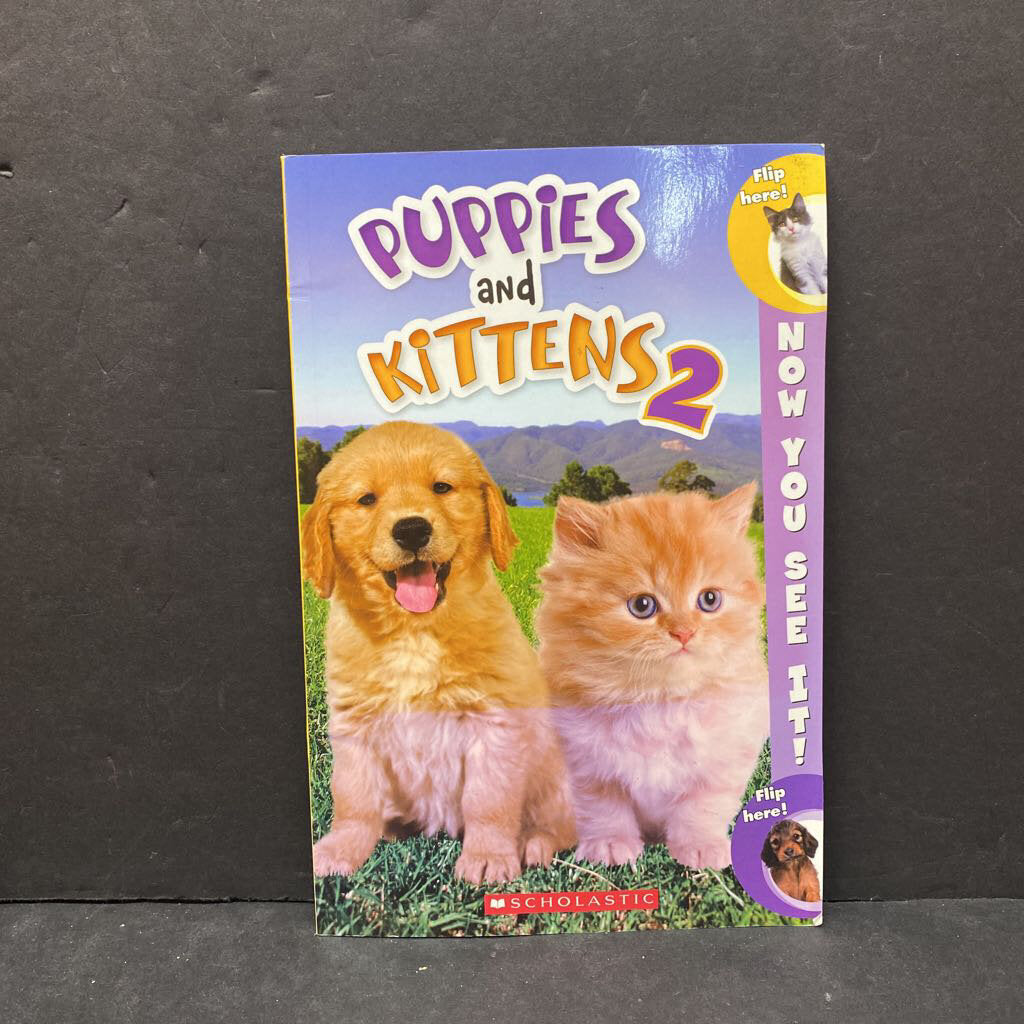 Puppies and Kittens 2 (Scholastic) (Marilyn Easton) -reader paperback
