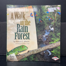 Load image into Gallery viewer, Walk in the Rain Forest (Rebecca L. Johnson) -paperback

