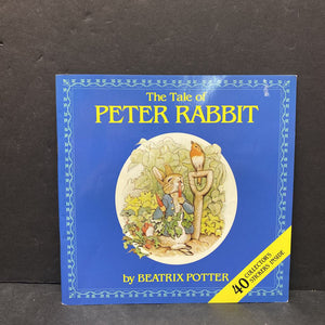 The Tale of Peter Rabbit (Beatrix Potter) (Dark Blue Clover) -character paperback