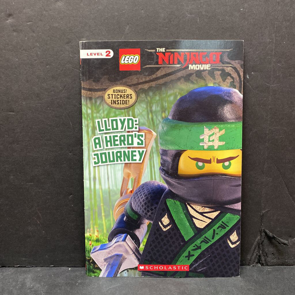 Lloyd: A Hero's Journey (LEGO: The Ninjago Movie) (Scholastic Level 2) -character reader paperback